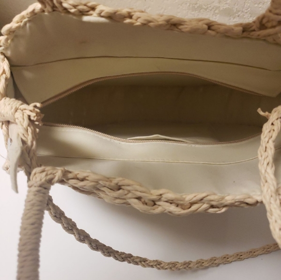 Sale💖Handmade Straw Braided Circular Bag🆕️